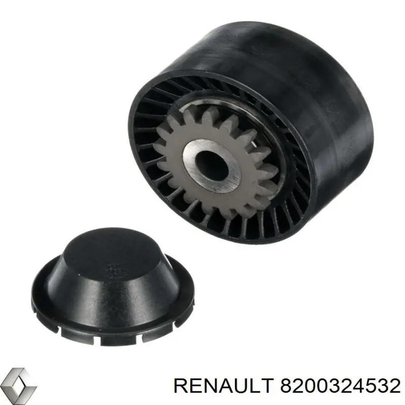 8200324532 Renault (RVI) polea tensora, correa poli v