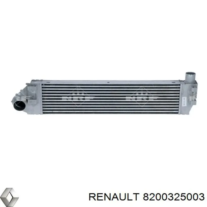 8200325003 Renault (RVI) radiador de aire de admisión