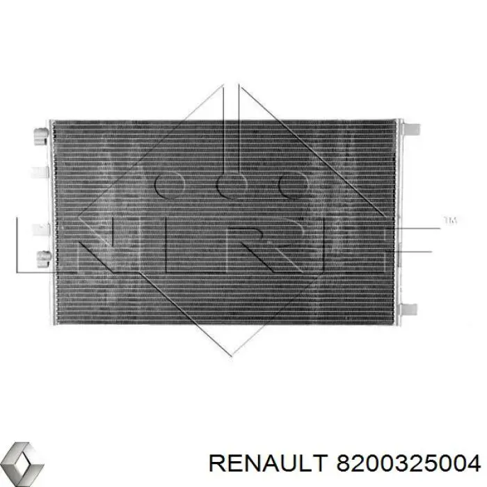 8200325004 Renault (RVI) condensador aire acondicionado