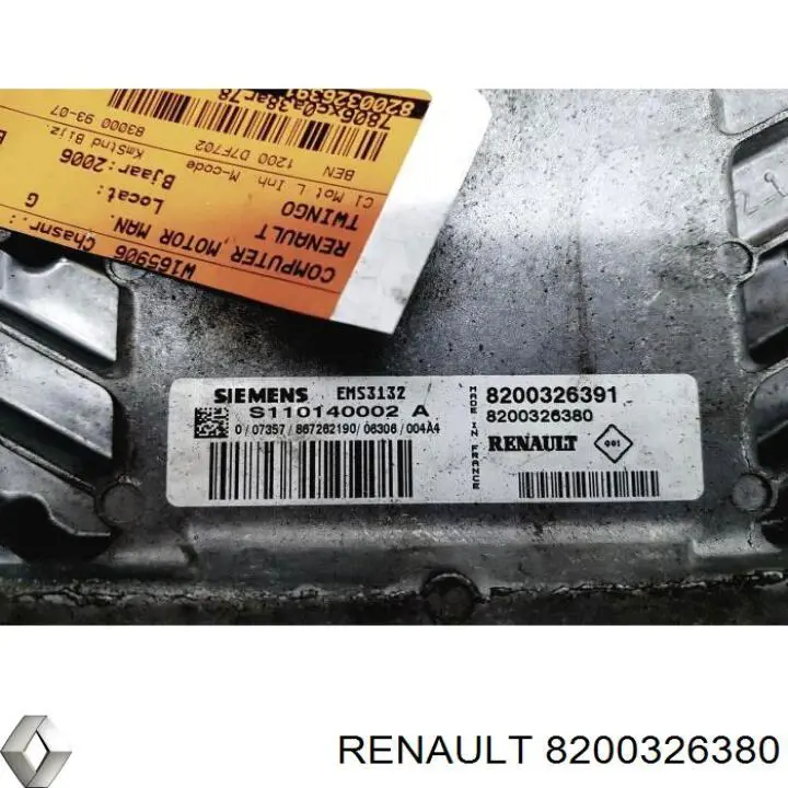 Módulo de control del motor Dacia Logan I  MCV