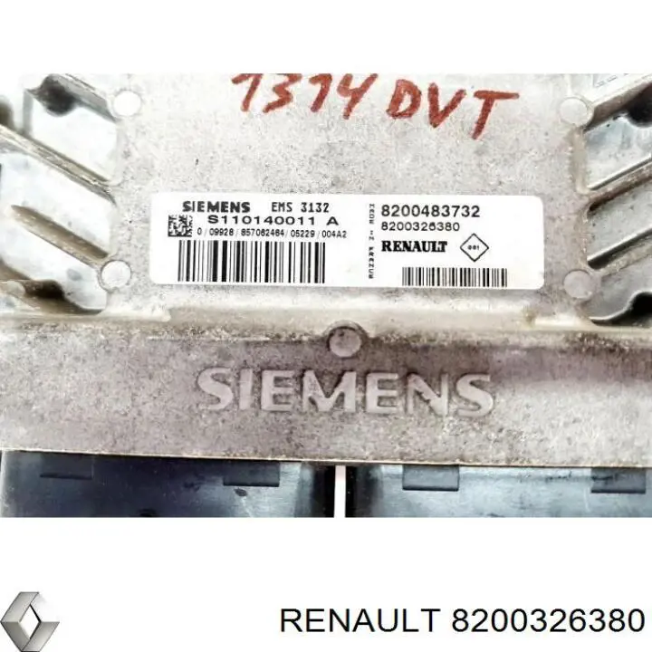 Unidad de control del motor  Dacia Logan I  MCV familiar (KS) (2007 - 2012) precio, desde 78,41 EUR