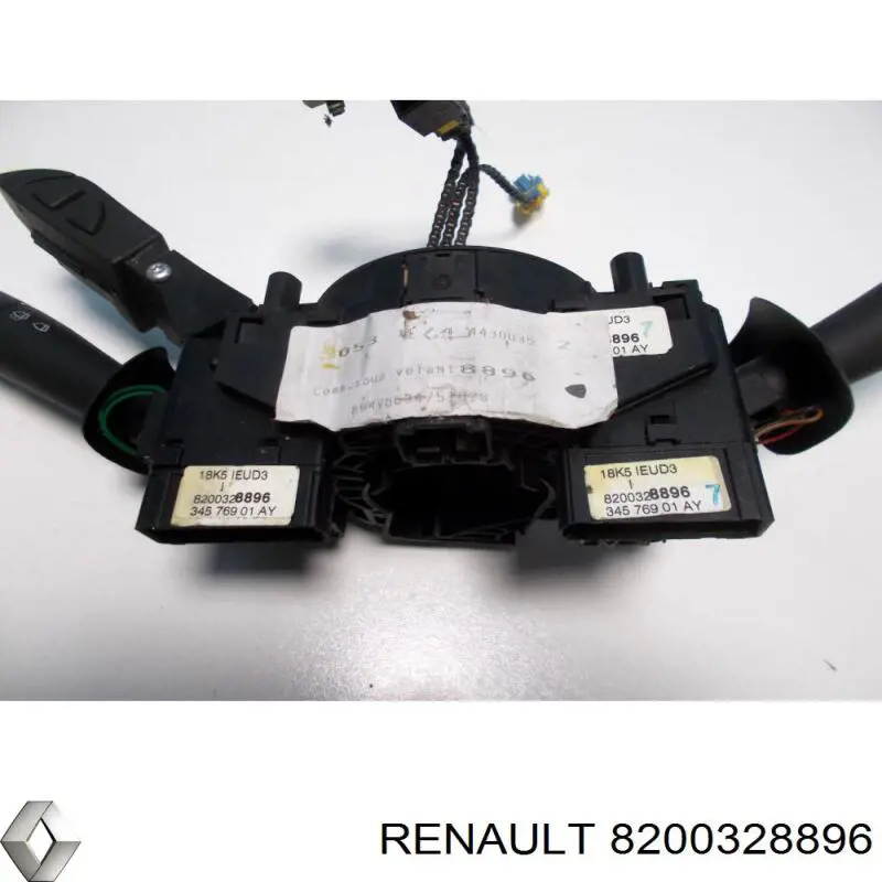 Comprar 8200328896 Renault (RVI) Conmutador izquierdo de la columna de dirección