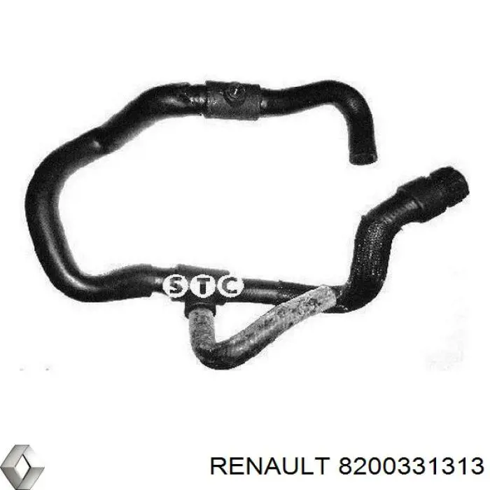8200331313 Renault (RVI) tubería de radiador, retorno