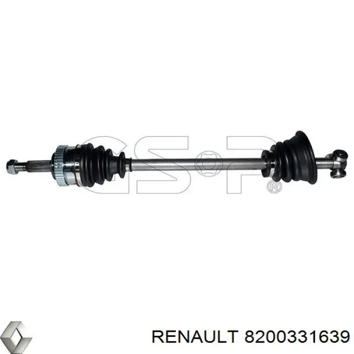 Comprar 8200331639 Renault (RVI) Semieje delantero izquierdo