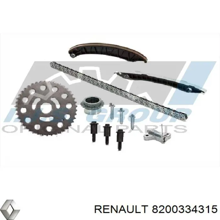 Tensor, cadena de distribución para Renault Megane (BZ0)