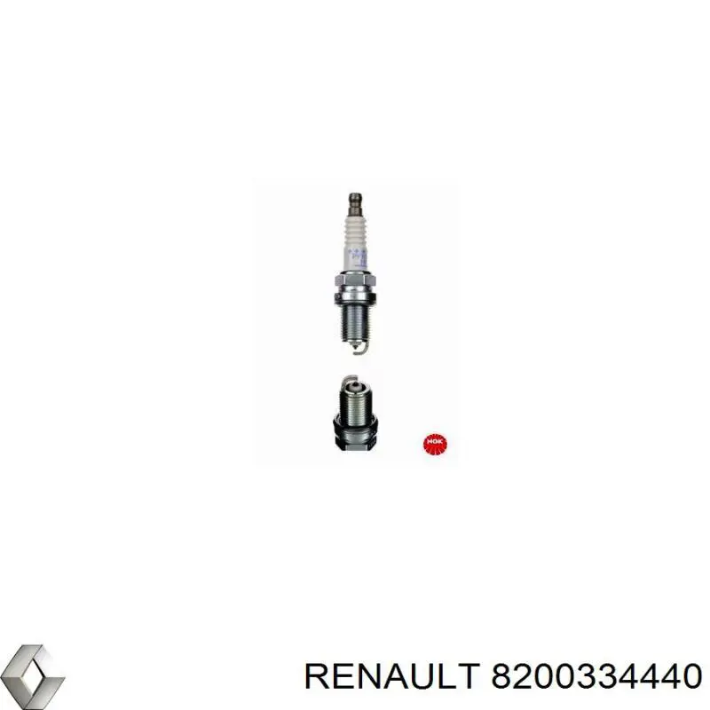 8200334440 Renault (RVI) Cables de alta tensión, juego