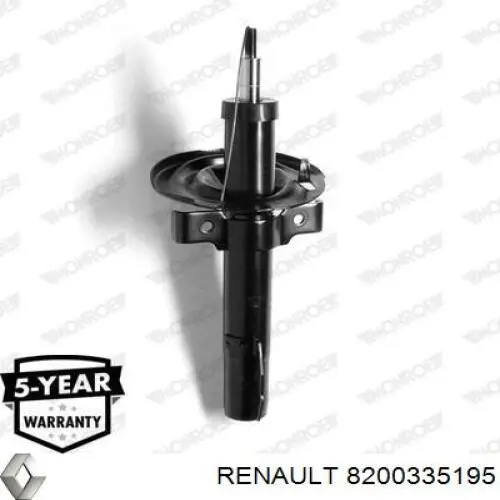 8200335195 Renault (RVI) amortiguador delantero