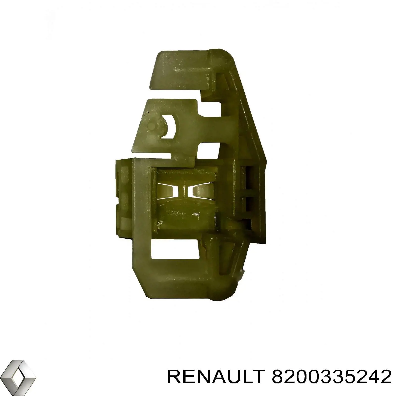 Mecanismo alzacristales, puerta delantera izquierda para Renault Modus (JP0)