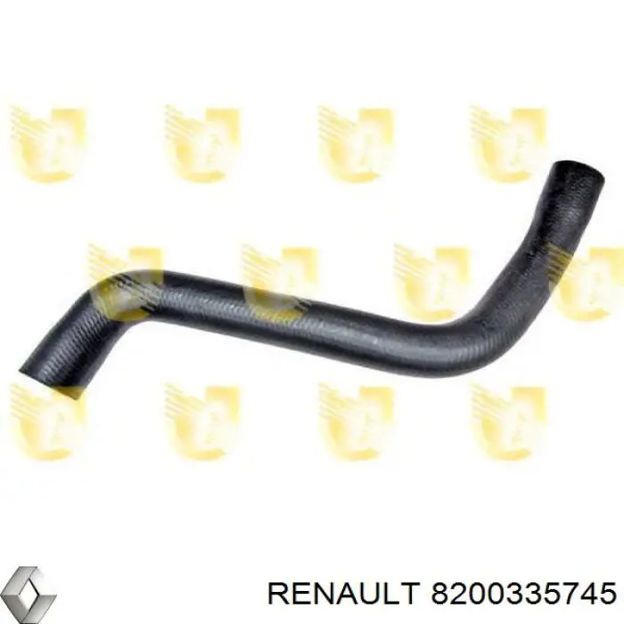 8200335745 Renault (RVI) tubería de radiador arriba