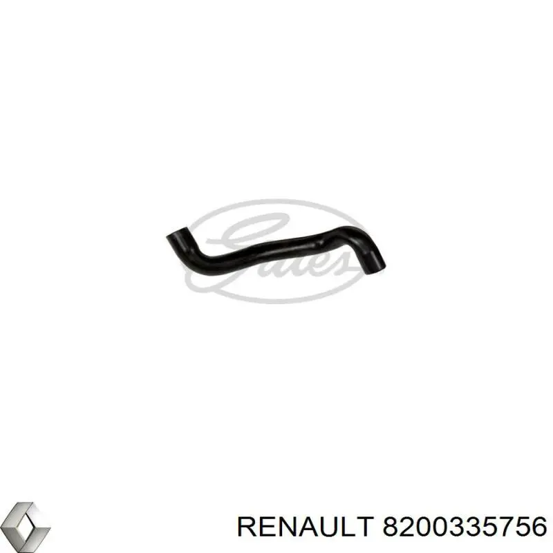 Comprar 8200335756 Renault (RVI) Manguera superior del radiador
