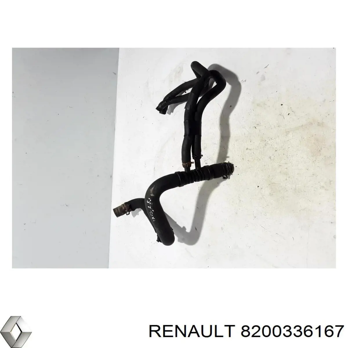 8200336167 Renault (RVI) manguera refrigerante para radiador inferiora