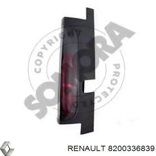 8200336839 Renault (RVI) Piloto trasero derecho