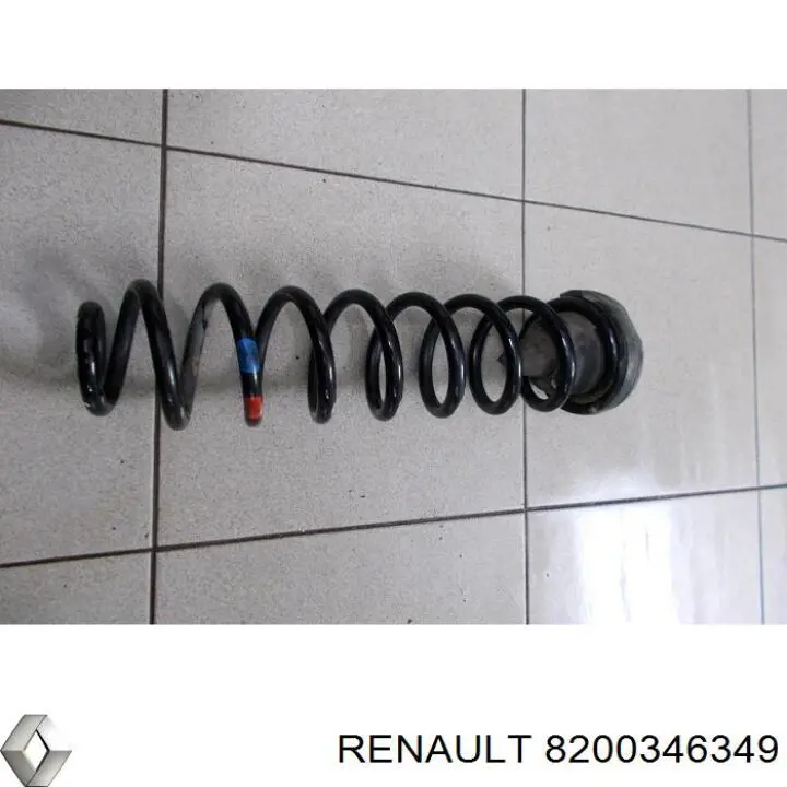 8200346349 Renault (RVI) muelle de suspensión eje trasero