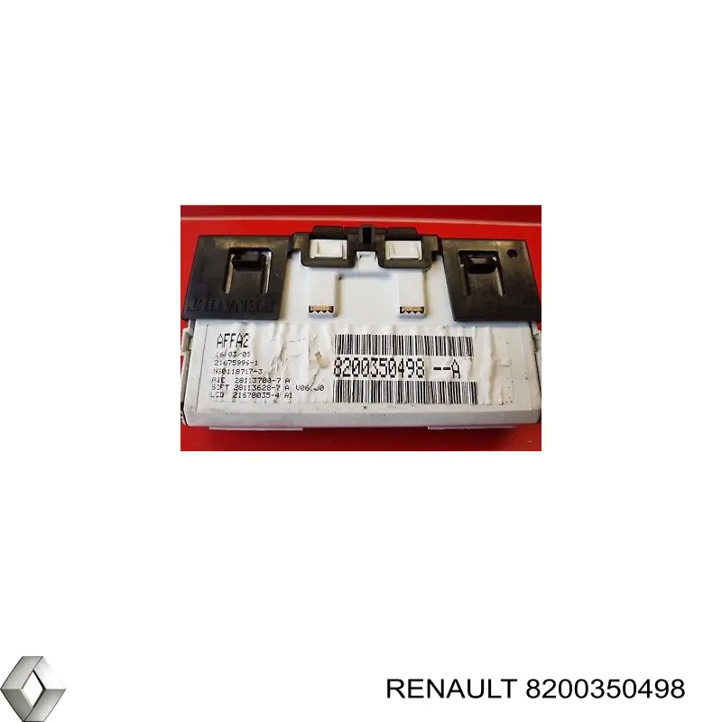 Pantalla multifunción Renault (RVI) 8200350498 precio, desde 40,66 EUR