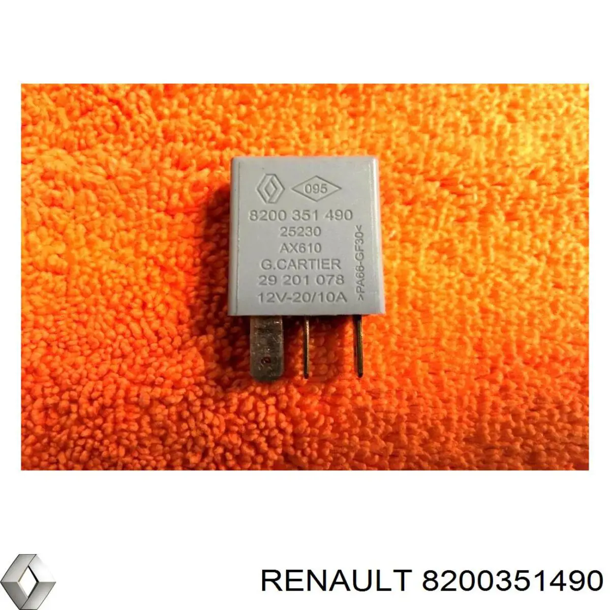 Relé de faro antiniebla Renault (RVI) 8200351490 precio, desde 8,92 EUR