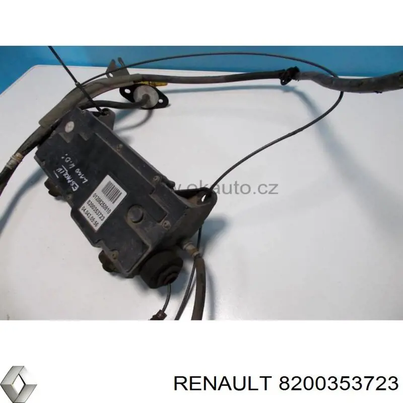 Cable de freno de mano trasero derecho/izquierdo 8200353723 Renault (RVI)