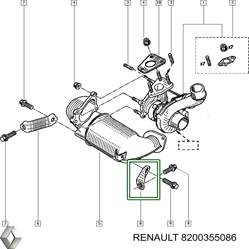 8200096674 Renault (RVI)