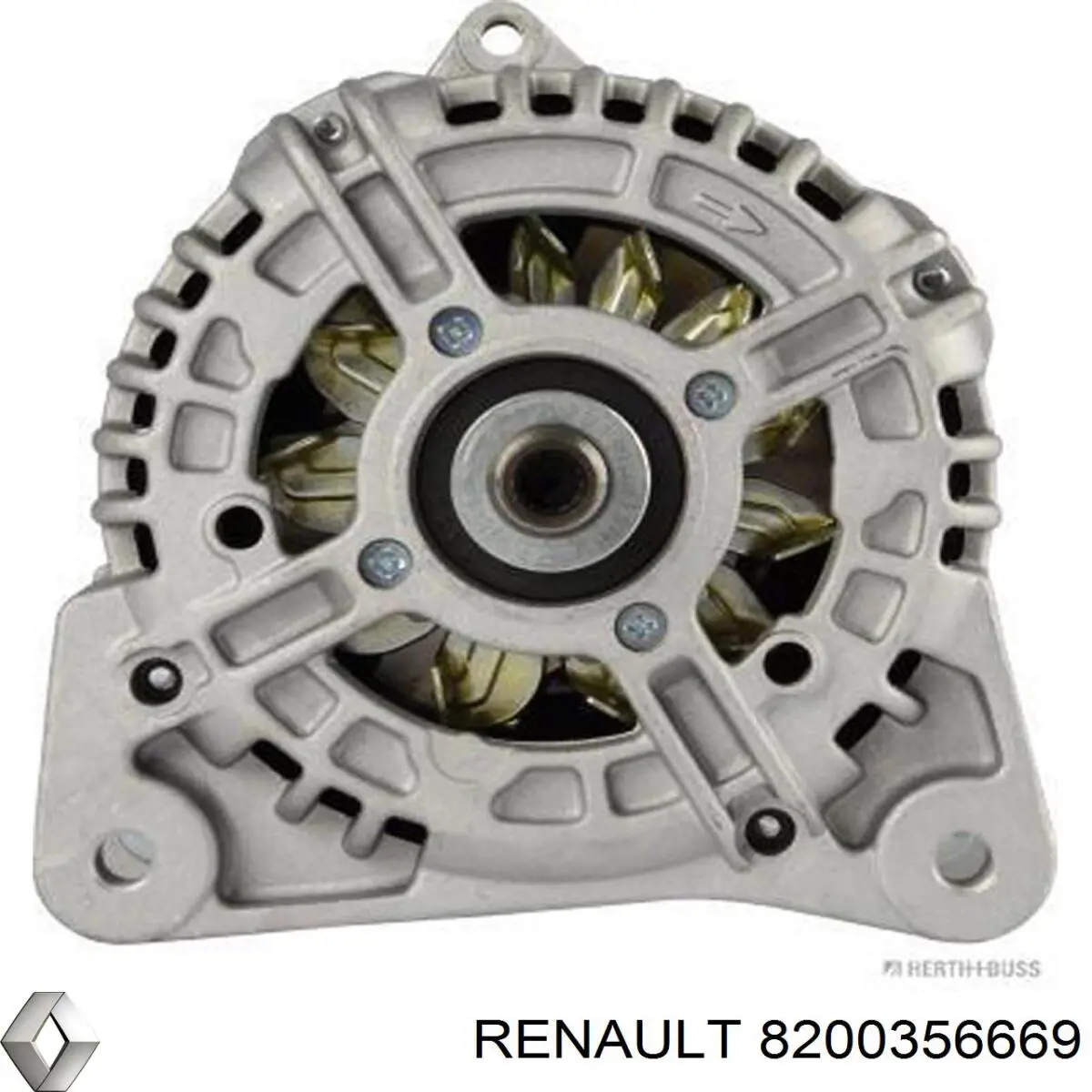 8200356669 Renault (RVI) Alternador de coche