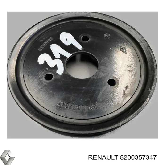 Polea de la bomba de dirección asistida 4431671 Opel