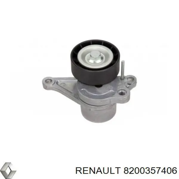 8200357406 Renault (RVI) tensor de correa, correa poli v