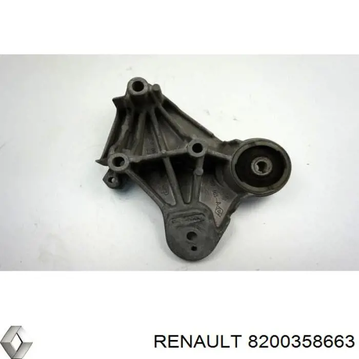 8200358663 Renault (RVI) soporte, motor, derecho, silentblock