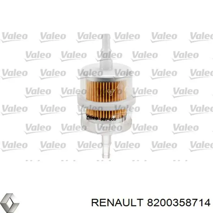 8200358714 Renault (RVI) filtro combustible