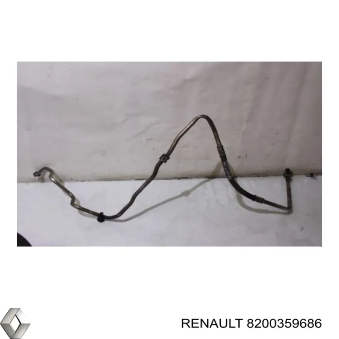 Manguera de aire acondicionado de radiador al deshidratador 8200682827 Renault (RVI)