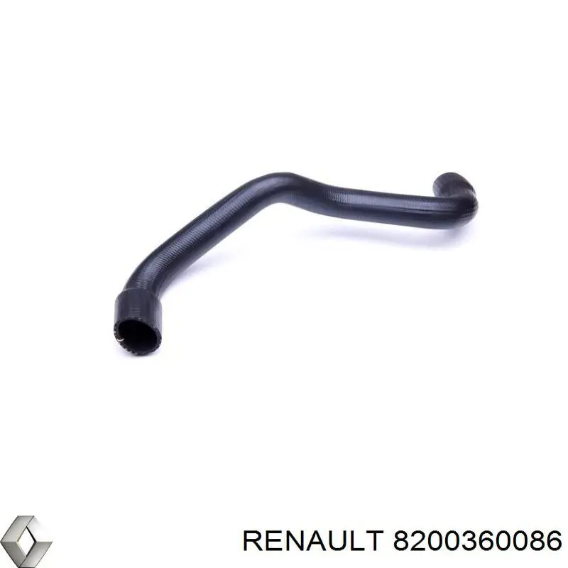 Tubo flexible de aire de sobrealimentación para Renault Laguna (KG0)