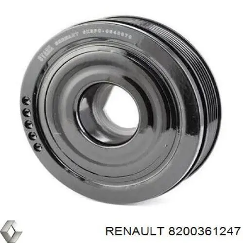 Comprar 8200361247 Renault (RVI) La polea del cigüeñal
