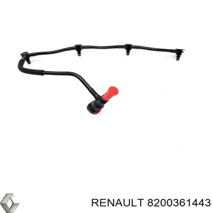 8200070989 Renault (RVI) tubo de combustible atras de las boquillas
