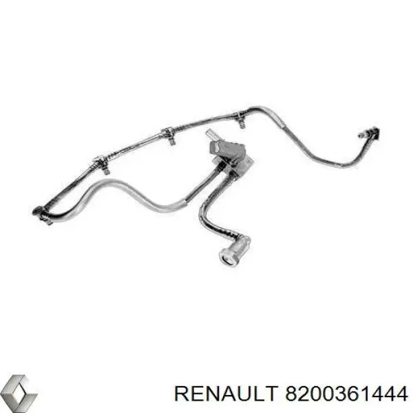 8200361444 Renault (RVI) tubo de combustible atras de las boquillas