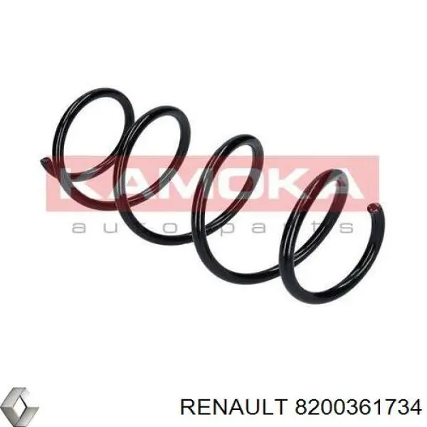 Muelle delantero Renault (RVI) 8200361734 precio, desde 32,09 EUR