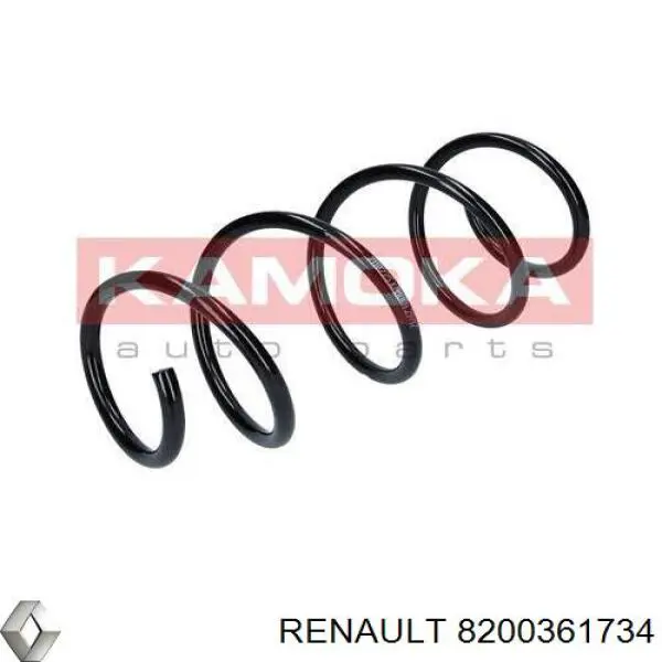 Comprar 8200361734 Renault (RVI) Muelle delantero