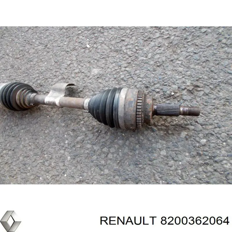 Árbol de transmisión delantero derecho Renault (RVI) 8200362064 precio, desde 87,29 USD