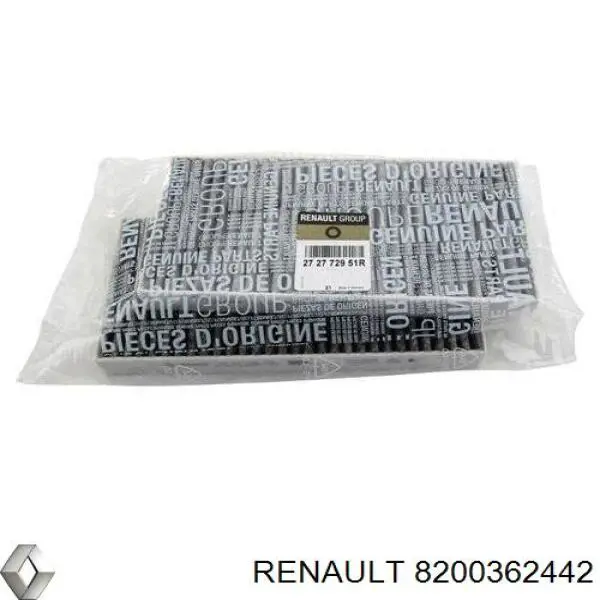 Filtro de aceite 8200362442 Renault (RVI)