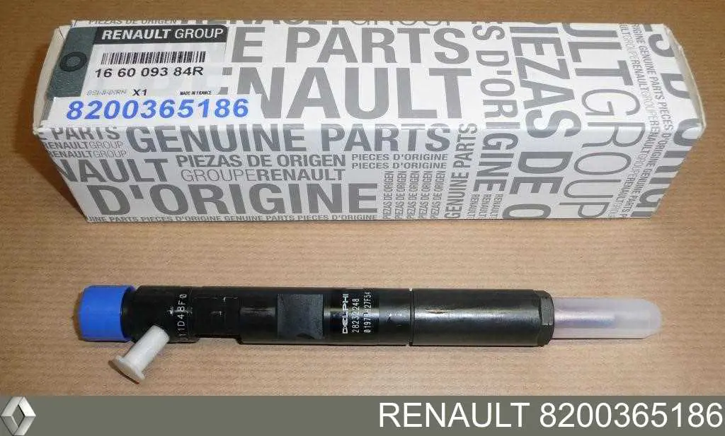 8200365186 Renault (RVI) Inyector de combustible