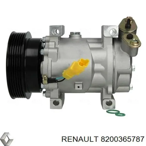 8200365787 Renault (RVI) compresor de aire acondicionado