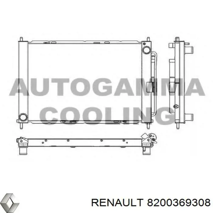 Aire acondicionado capacitor Renault (RVI) 8200369308 precio, desde 151,02 EUR