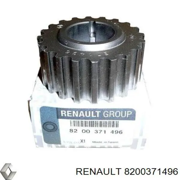 8200371496 Renault (RVI) rueda dentada, cigüeñal