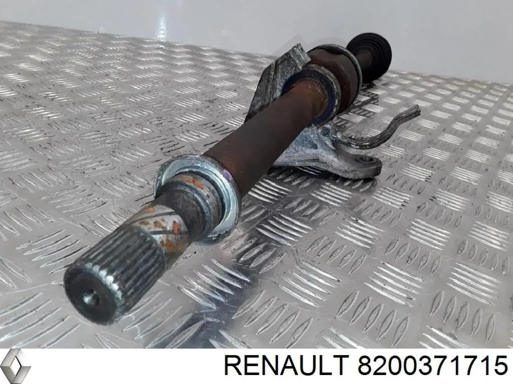 8200371715 Renault (RVI) soporte de rodamiento externo del eje delantero