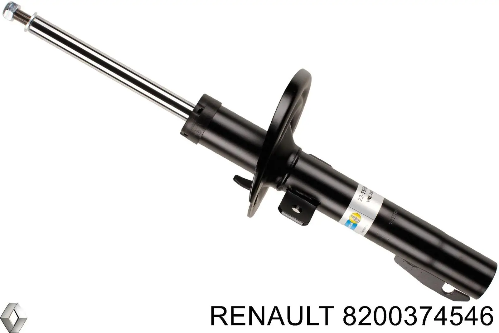 8200374546 Renault (RVI) amortiguador delantero