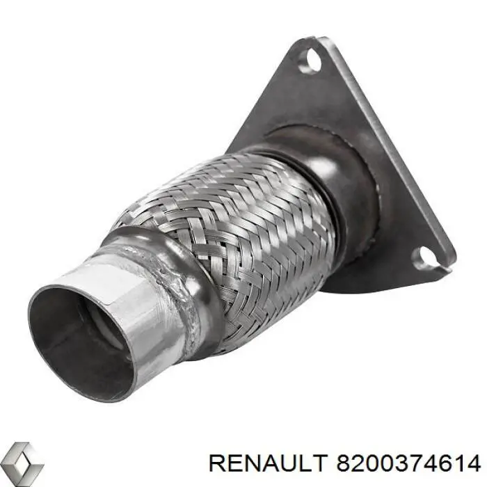 8200374614 Renault (RVI) tubo de admisión del silenciador de escape delantero