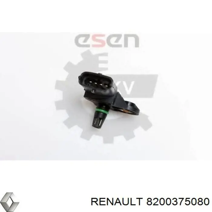 8200375080 Renault (RVI) sensor de presion del colector de admision