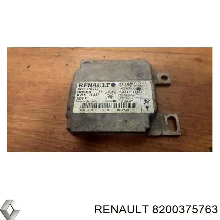 Comprar 8200375763 Renault (RVI) Módulo de control de airbag