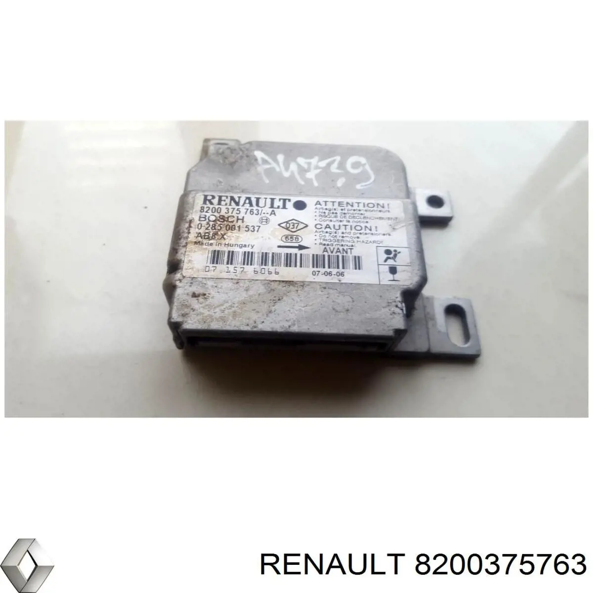 8200375763 Renault (RVI) Módulo de control de airbag
