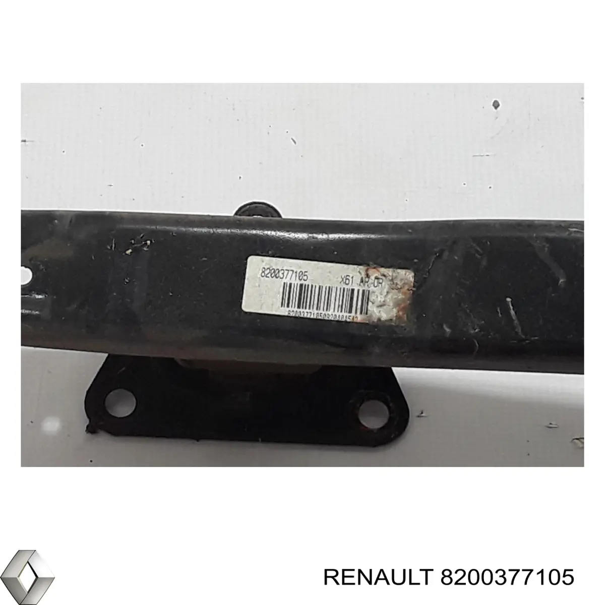 8200377105 Renault (RVI) refuerzo paragolpes trasero