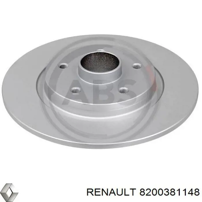 Comprar 8200381148 Renault (RVI) Disco de freno trasero