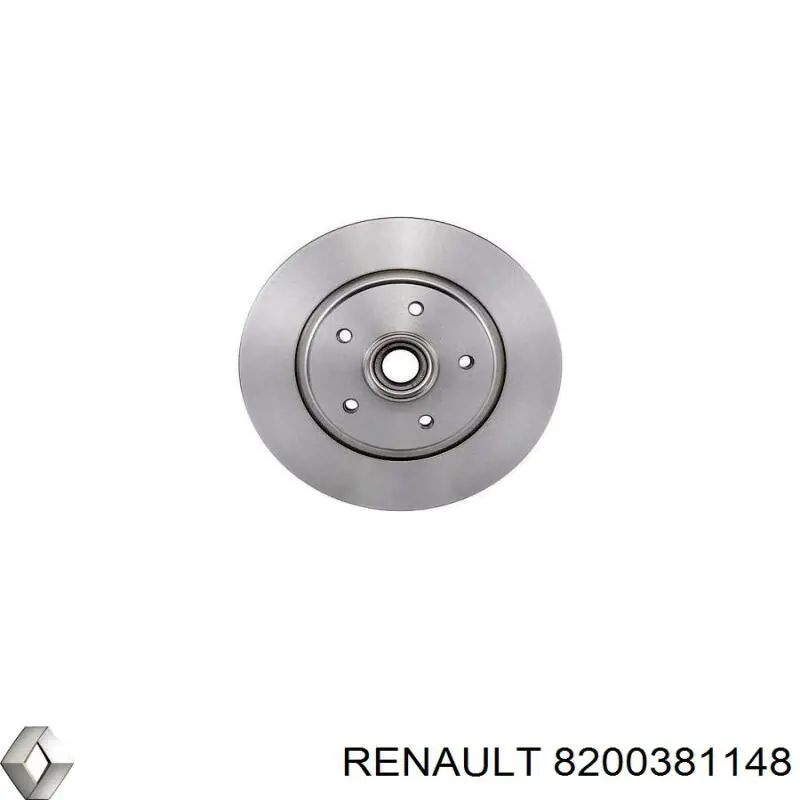 Disco de freno trasero Renault (RVI) 8200381148 precio, desde 73,40 EUR