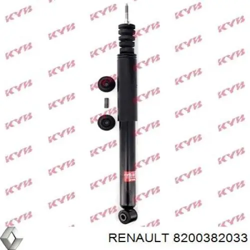 8200382033 Renault (RVI) amortiguador trasero