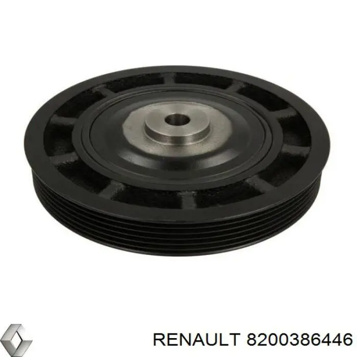 Polea de cigüeñal 8200386446 Renault (RVI)